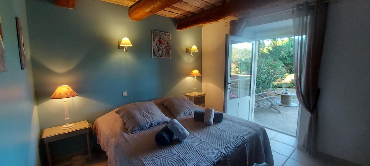 Chambre Malon Mas Bel Esperance Saint-Andre-d'Olerargues Eksteriør bilde